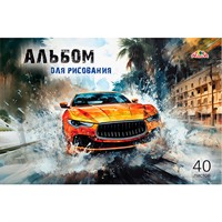 Альбом для рисования 40 л. А4 "Суперавто" С0220-62