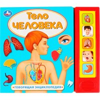 Книга Умка 9785506033844 Тело человека.Говорящая энциклопедия.5 кнопок