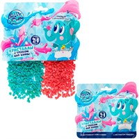 Набор Кристаллы с треском Ellyfun 2 в 1 голубой розовый EF002