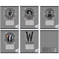 Тетрадь 12 л. линия Вэнсдэй 72581