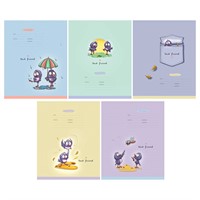 Тетрадь 12 л. клетка BG Эксклюзив. Путешествие птенцов 363126