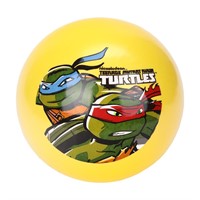 Мяч 23см черепашки-ниндзя с наклейкой, в сетке AD-9(TMNT)