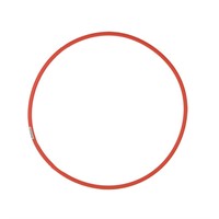 Обруч d 60см облегченный красный У692 /10/