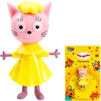 Фигурка Три Кота 6 см подвижные части тела PF-3C-LAPOCHKA-RU