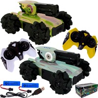 Набор машин на радиоуправлении Young Racer MKUV666-805A С функцией танкового боя в коробке