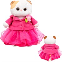 Ли-Ли Кошечка в жакете с цветком и юбке LK27-169