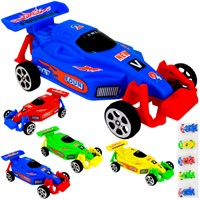 Машина инерционная M002 Спортивная в пакете