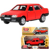 Модель 21099-12MAT-RD LADA "ВАЗ-21099 "спутник 12 см красный Технопарк в коробке