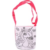 Набор для творчества Раскрась сумку Единорог набор: сумка-раскраска 18*21*2 см фломастеры 12 цветов 70454