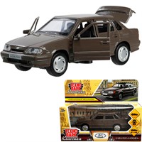 Модель 2115-12-SRBR ваз-2115 "самара" длина 12 см,серебристо-коричневый Технопарк  в кор.