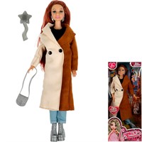 Кукла Карапуз 66001-F14-S-BB 29 см София, руки и ноги сгиб, акс