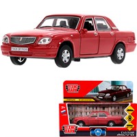 Модель 3110-12-RD ГАЗ -31105 Волга 12 см, откр дв,багаж,инерц,красный Технопарк  в коробке /72/