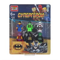 Город мастеров 18160-ZH фигурки бэтмен+супер герои -6 шт