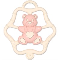 Погремушка прорезыватель "Солнечные зверята". Коллекция «Зефир» 02189