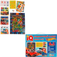 Игра Азбука и счёт. IQ-подарочный набор 6 в 1. Хот Вилс 4680107928030 /10/