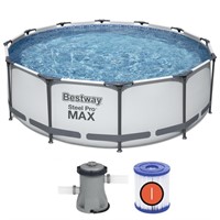 Бассейн каркасный круглый 56260 Steel Pro 366*100см