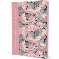 Ежедневник 64. William Morris Inspiration (розовые и серые листья) 978-5-00141-727-9