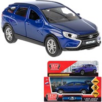Модель VESTA-CROSS-BU Lada Vesta SW Cross синий Технопарк  в коробке