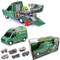 Набор машин 1170-TN Военная техника, свет, звук в коробке