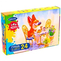 Гуашь 24 цв. FORUM Office Collection KIDS Зверята FG-224-Z