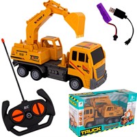 Спецтехника на радиоуправлении QF216-1A Экскаватор, поворотная платформа в кор.