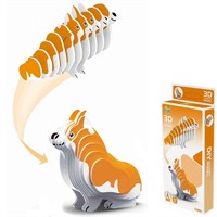 Конструктор картон. P5-48D Корги в коробке