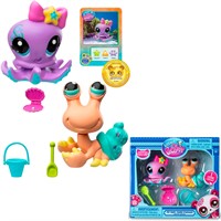 Набор "Пара друзей": две фигурки мини-животных с аксессуарами, коллекция Littlest Pet Shop 00627_LPS