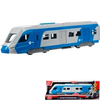 Модель IVOLGA-30PLMETRO-BUGY-WOD Трансмашхолдинг Электропоезд 30 см,синий Технопарк в кор.