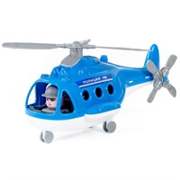 Вертолет полиция Альфа в сетке.72405 П-Е /24/