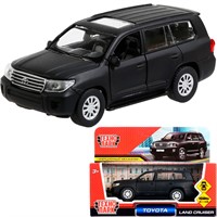 Модель CRUISER-BE Toyota land cruiser матовый черный Технопарк  в коробке