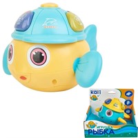 Игрушка на батарейках 855-97A Рыбка в коробке