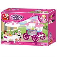 Конструктор Розовая мечта 38-0522  Кафе 78 дет. в коробке