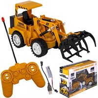 Спецтехника на радиоуправлении 66-32 Трактор с вилами в коробке