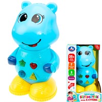 Игрушка на батарейках Сказочник Бегемот 35 песен,сказок и загадок Сутеев В. HT1189-R