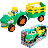 Каталка ТРАКТОР С ПРИЦЕПОМ 25+ песен, фраз и звуков Умка B2329541-R