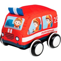 Автомобиль Машинка мягкая "Пожарная" 03106 /16/
