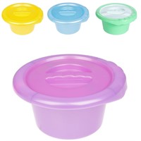 Горшок детский с крышкой цвет в ассорт. /Радиан/