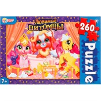 Пазл 260 Любимые питомцы 4680107915481