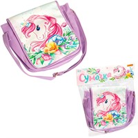 Сумочка BONDIBON СКАЗОЧНЫЙ ЕДИНОРОГ иск. кожа почтальонка, 27х12 см ВВ4908