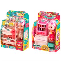 Кукла малышка 5655/2077443 с аксесс в кор.