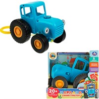 Каталка Синий трактор 20 песен,стихов и звуков.свет HT848-R4 /72/