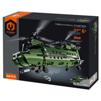 Конструктор 6809/FCJ0659771 Военный вертолет 393 дет. в коробке