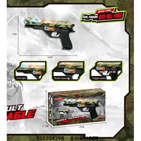 Пистолет на батарейках 814 в кор.