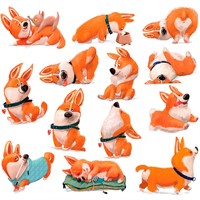 Наклейки Декоративные Забавные корги 30х30 см 4255