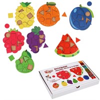 Дер. Мозаика-вкладыши Фрукты 962121