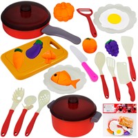 Набор посуды 553 с продуктами на блист.