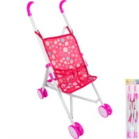 Коляска д/куклы Miss Kapriz MKT817-1B в пак.