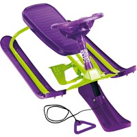 Снегокат Тимка спорт ТСП/ЛФ лимонный/фиолетовый /Ника/