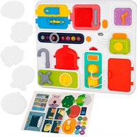 Игрушка развивающая HE0545/HE0510 Бизиборд в кор.