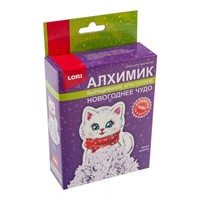 Набор ДТ Выращивание кристаллов.Фигурка Белая кошечка Крф-053 Lori .
